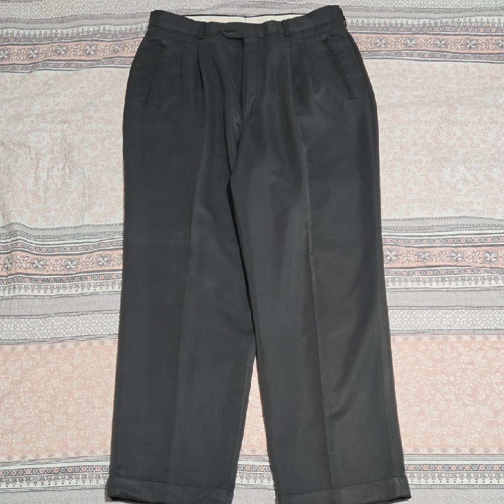 Haggar Black Label Charcoal Men's Dress Pants
